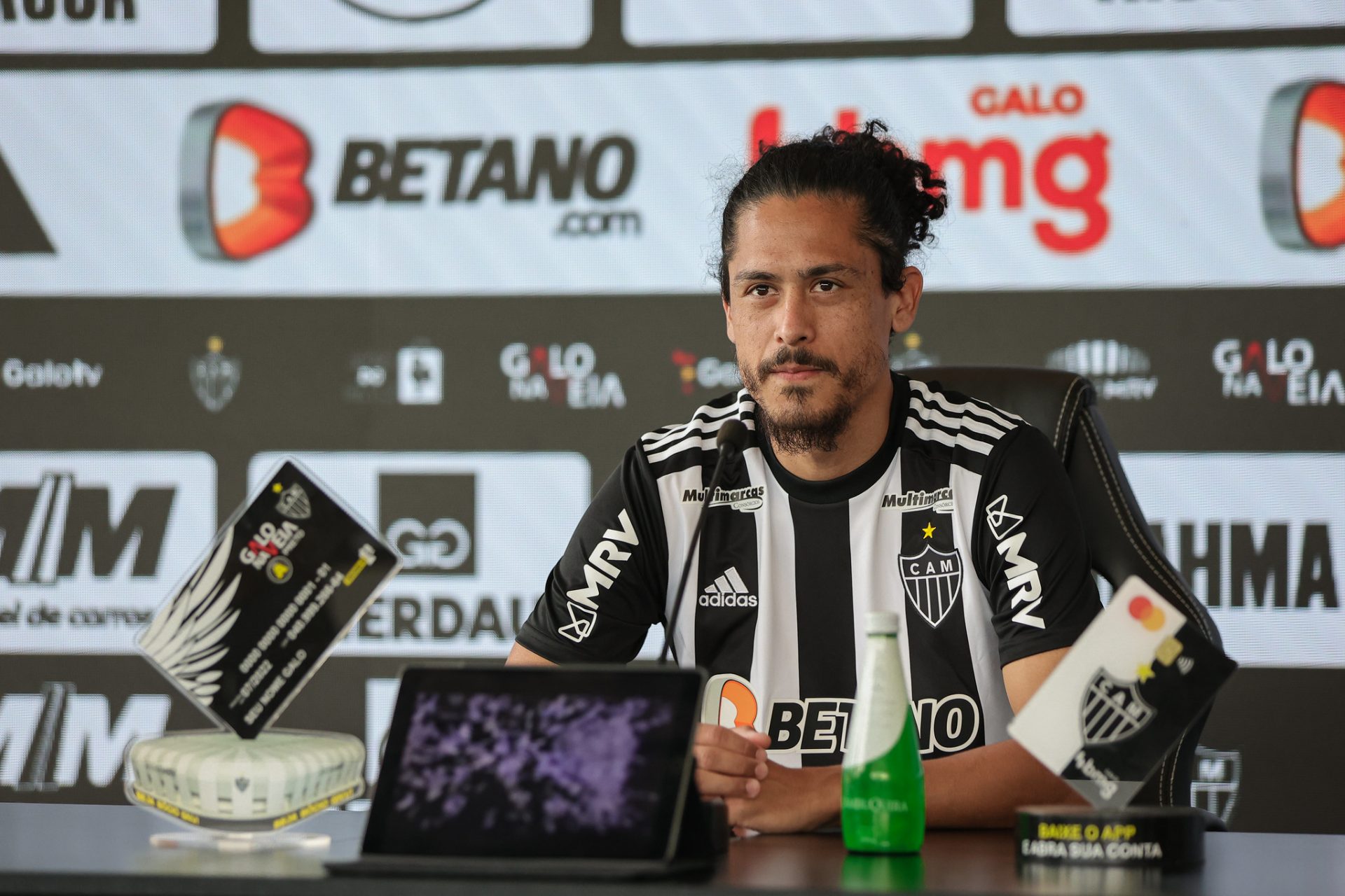 Apresentado, Mauricio Lemos fala do sonho em jogar no Brasil, assume desafio no Galo e projeta retorno à seleção