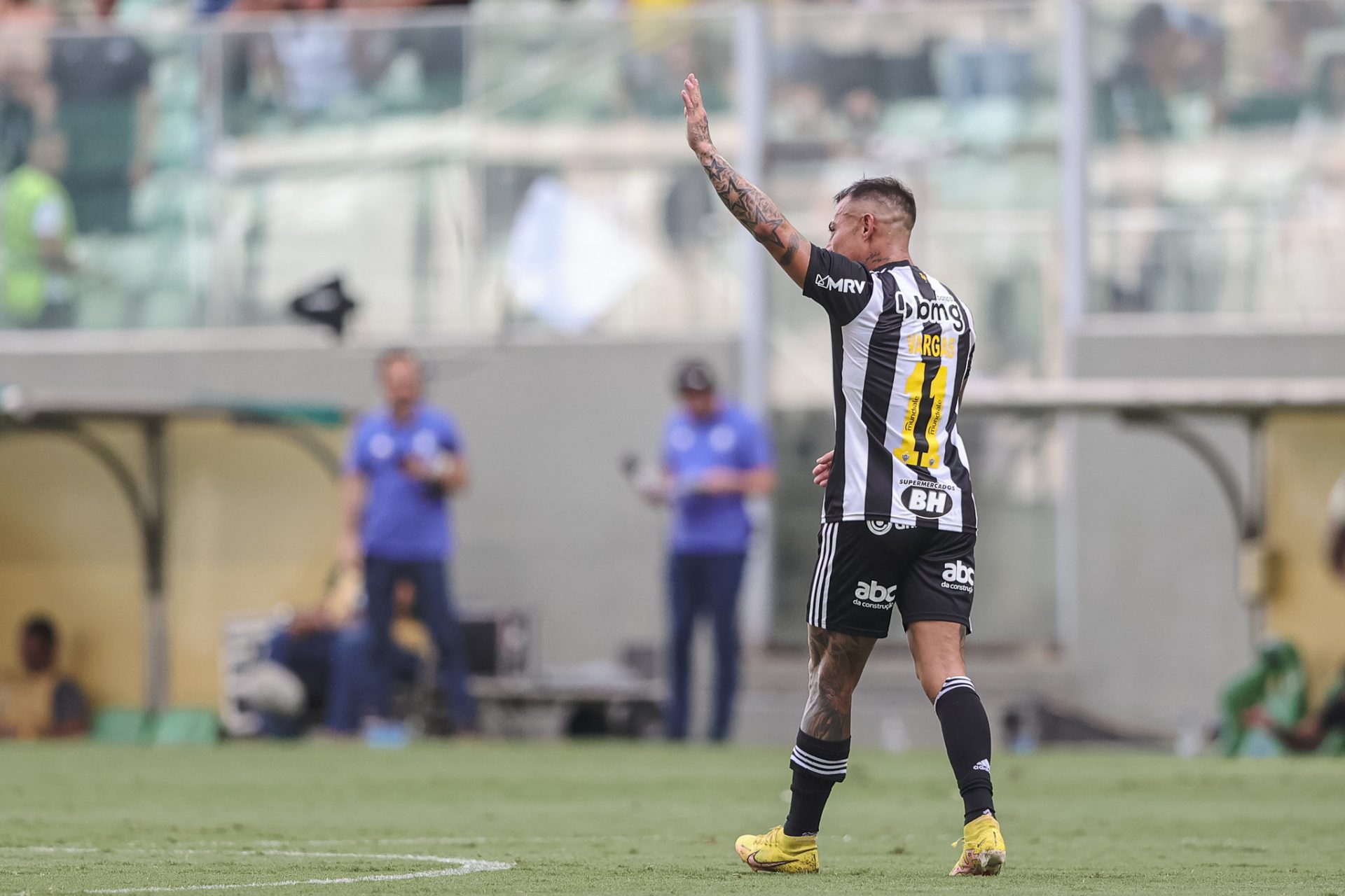Vargas se isola como 4º estrangeiro com mais gols pelo Atlético