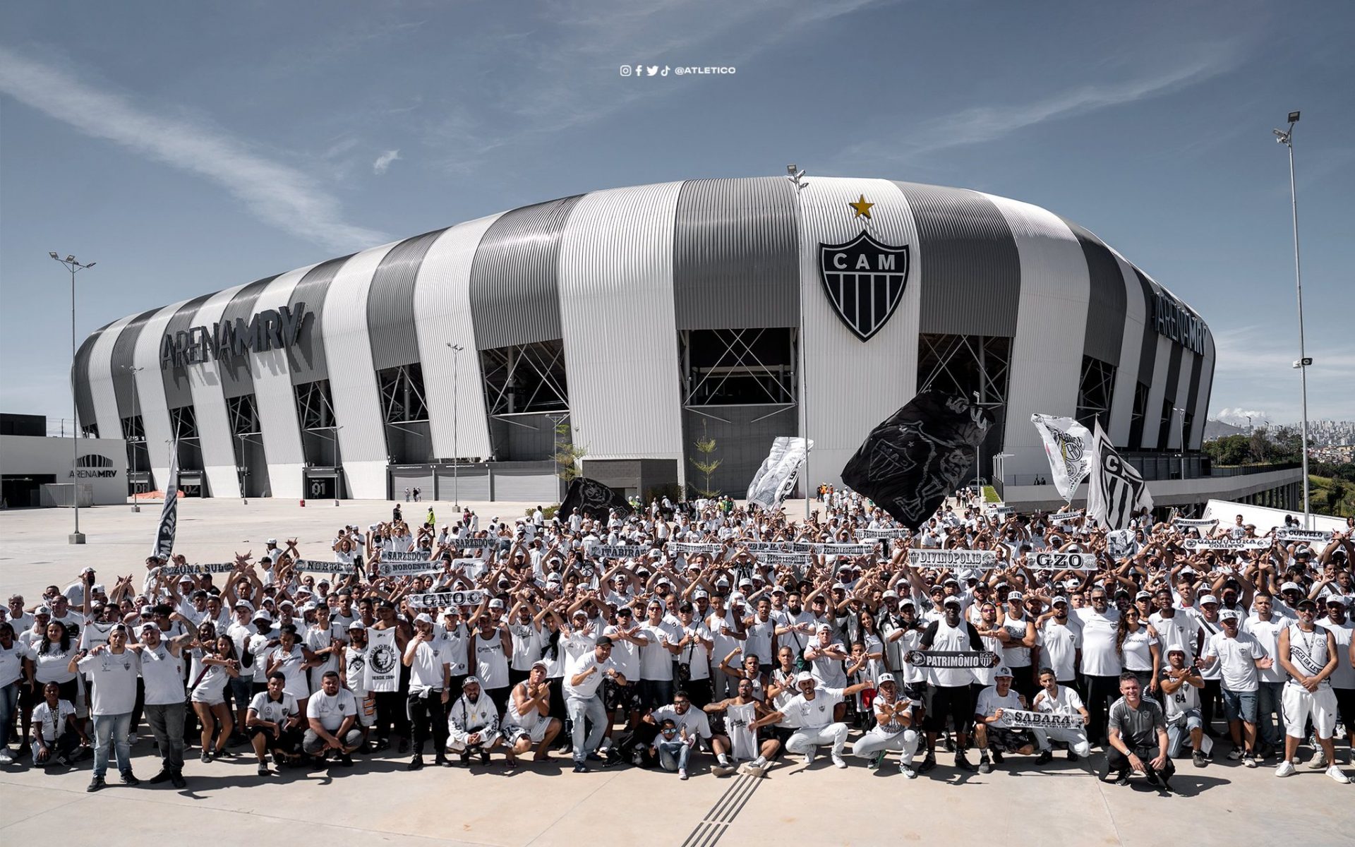 Primeiro jogo oficial na Arena MRV! Compre seu ingresso para Galo