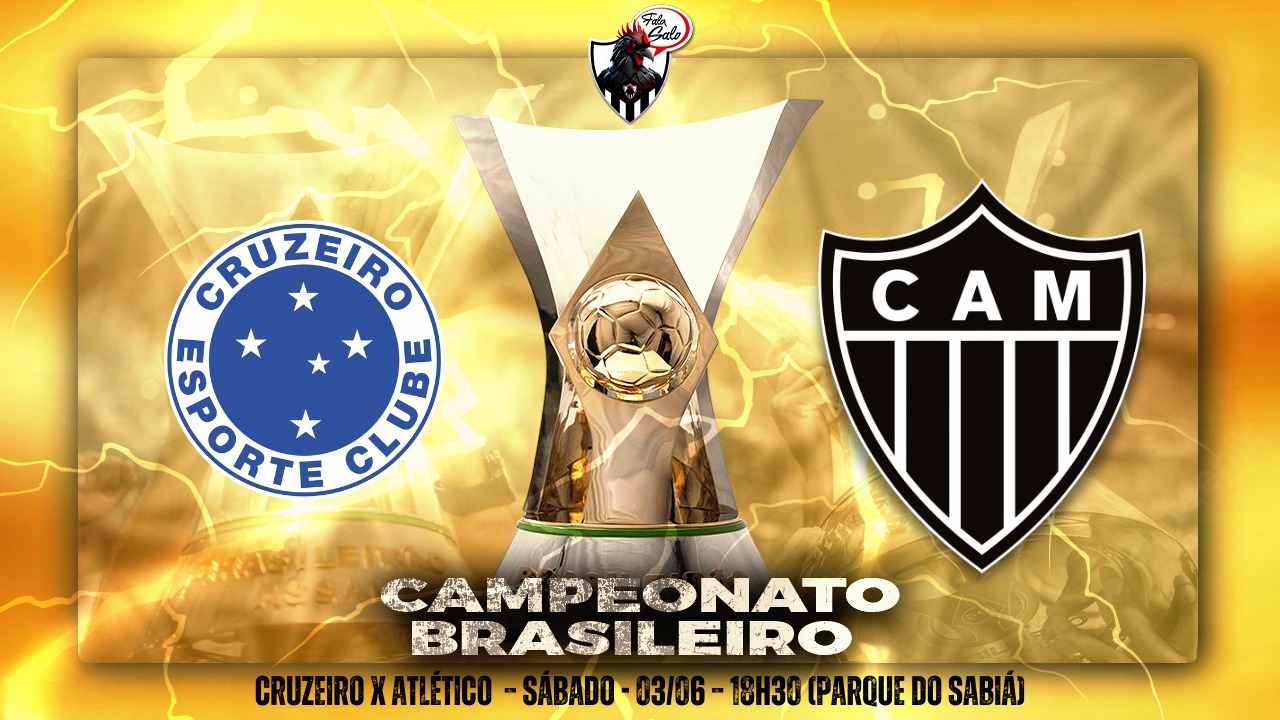 Cruzeiro x Atlético-MG, AO VIVO, Campeonato Brasileiro 2023