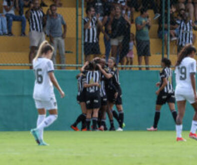 Vingadoras empataram com o Botafogo em Contagem (Foto: Daniela Veiga / Atlético)