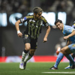 Cruzamento de Scarpa, gol de Bernard, e classificação Alvinegra na Sul-Americana (Foto: Pedro Souza / Atlético)