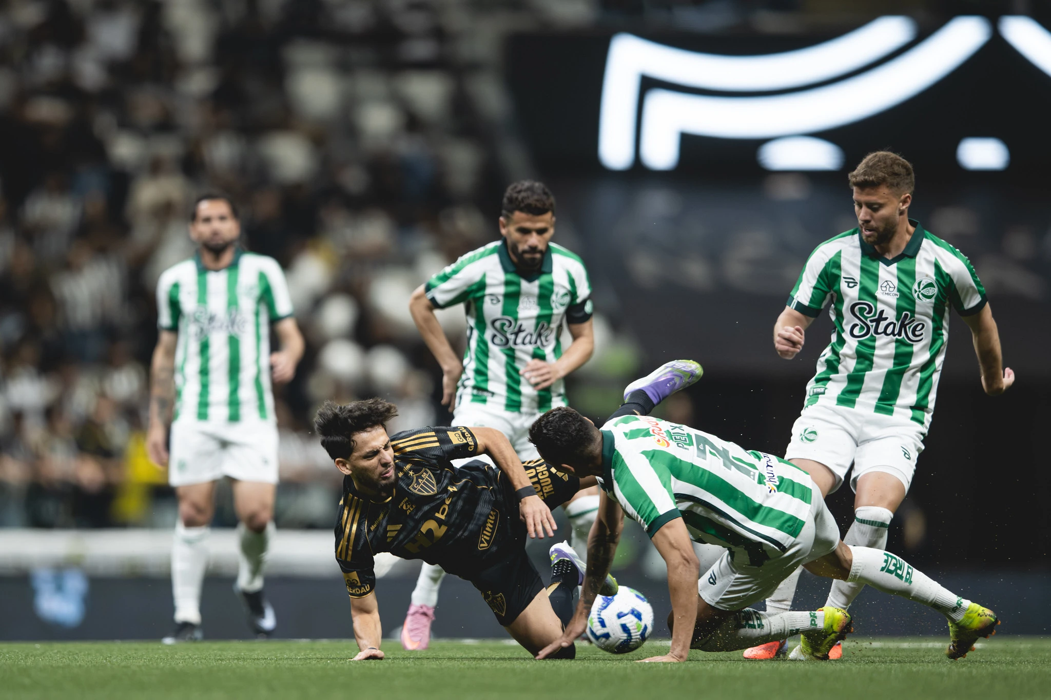 Sem criatividade, Atlético empata com o Juventude, na Arena MRV