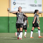 Laura Maria comandou a goleada do Atlético pra cima do América (Foto: Daniela Veiga / Atlético)