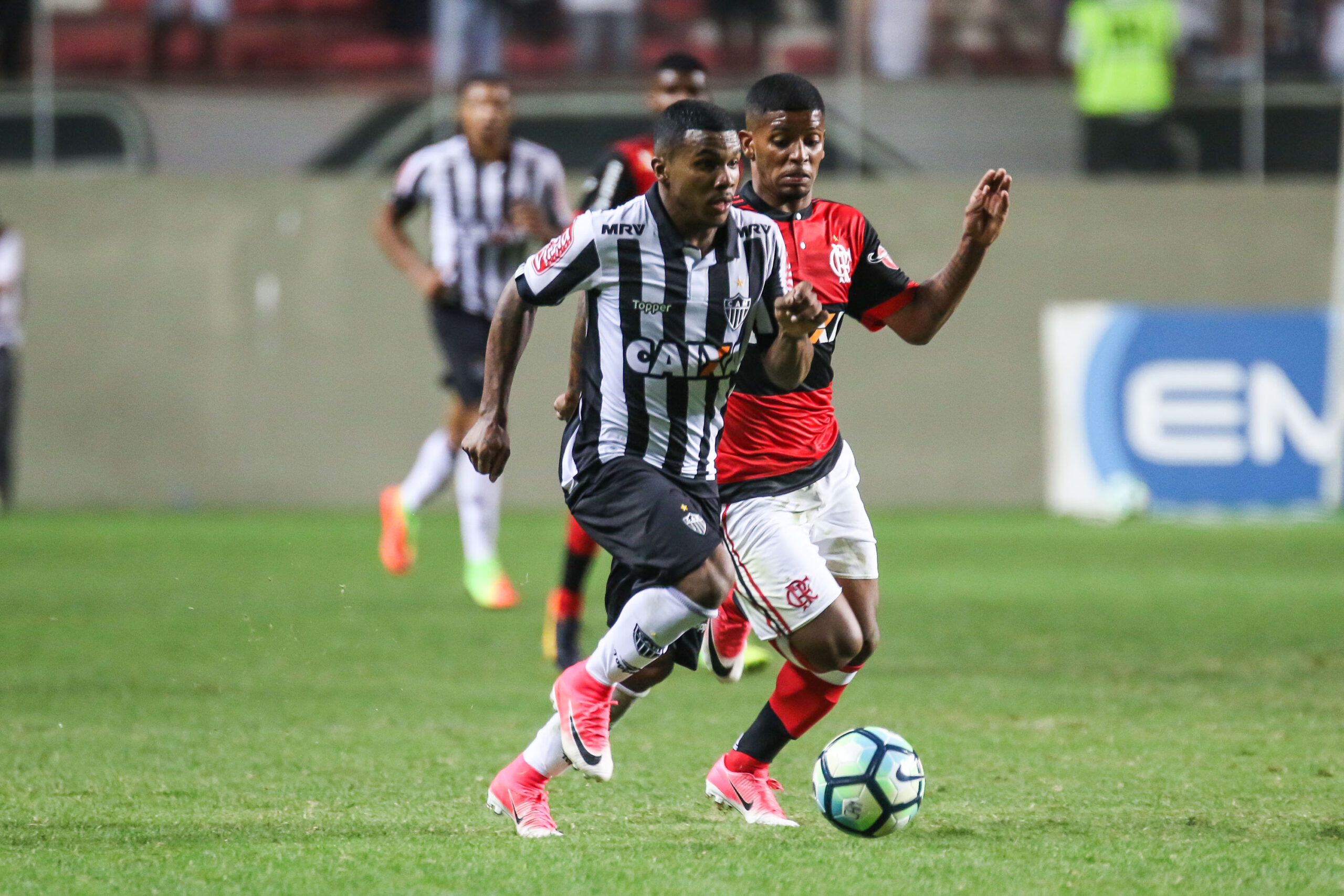 Cria do Galo, Marquinhos foi campeão da Copa do Brasil sub-20, em 2017 (foto: Bruno Cantini / Atlético)