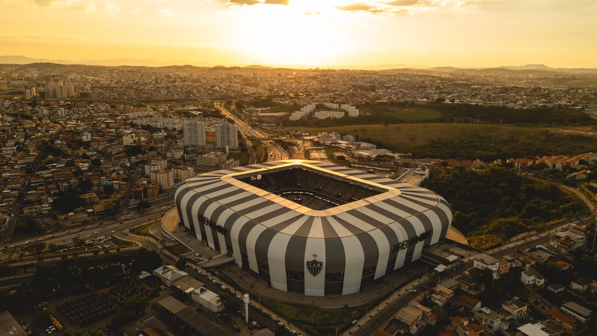 Serviço de mobilidade para a partida entre Atlético e Vasco da Gama, neste domingo (7).