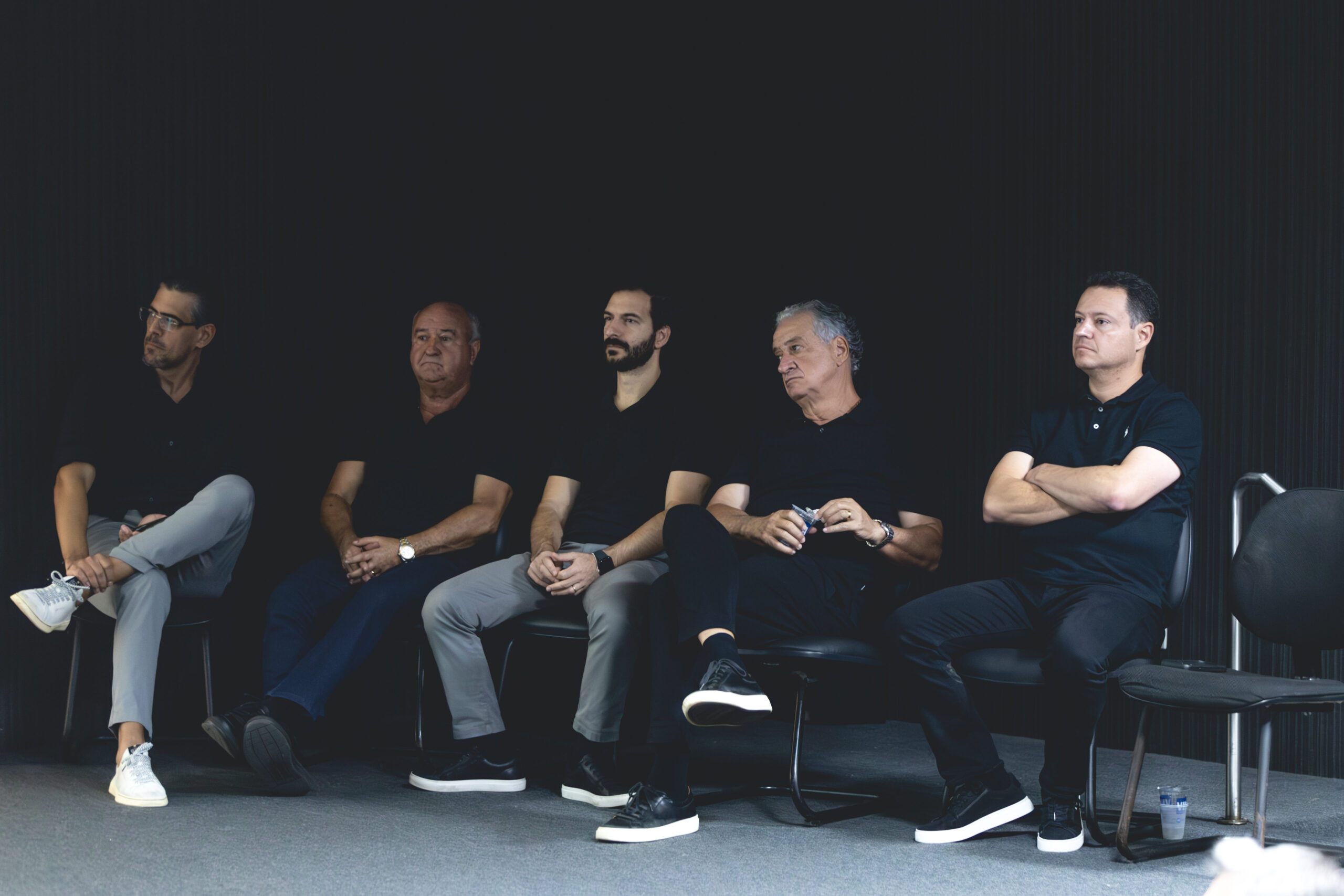 Parte da cúpula da diretoria do Atlético/2026 (Foto: Pedro Souza / Atlético)