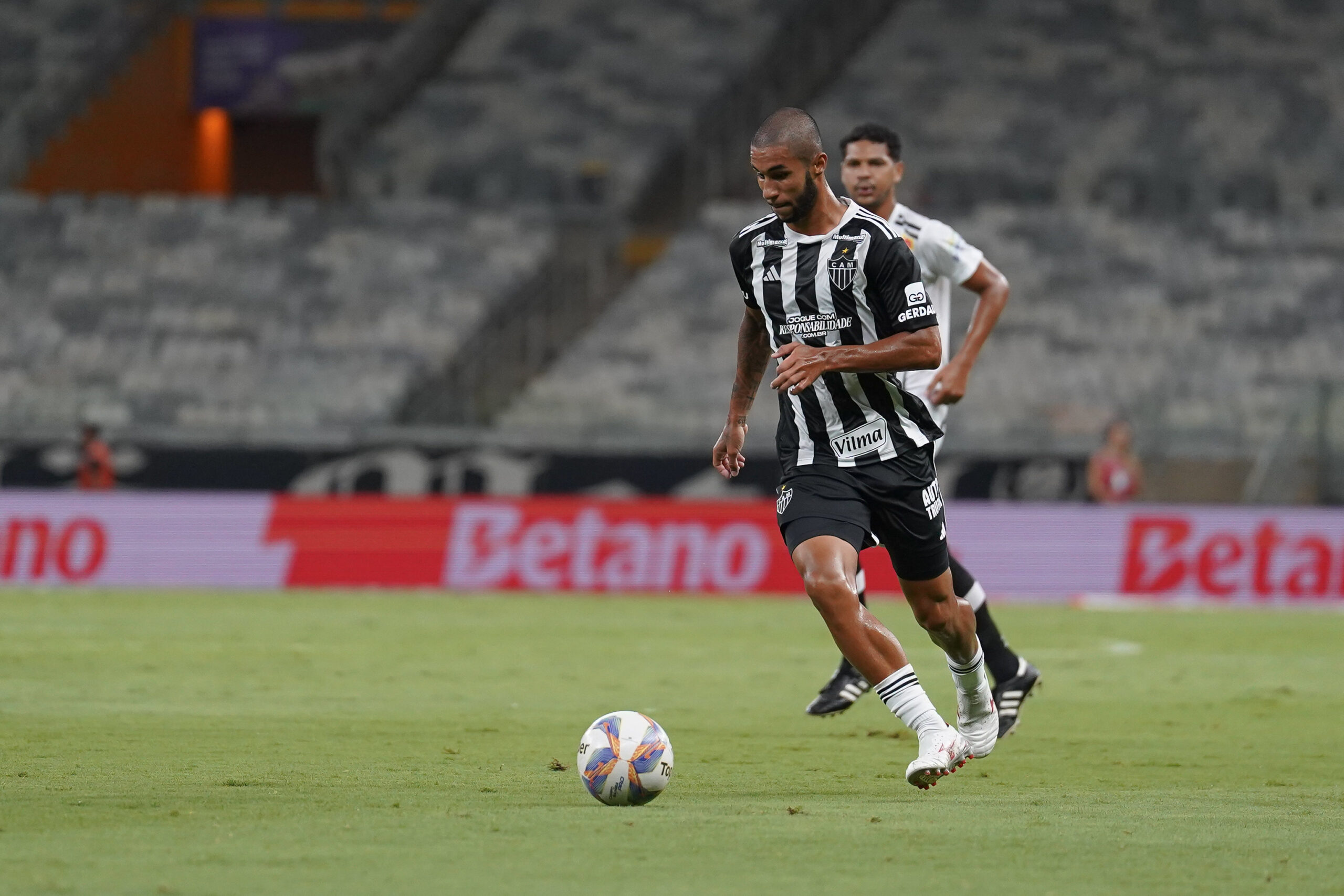David Kauã chegou ao Galo vindo do Palmeiras, em 2024 (Fotos: Daniela Veiga / Atlético)