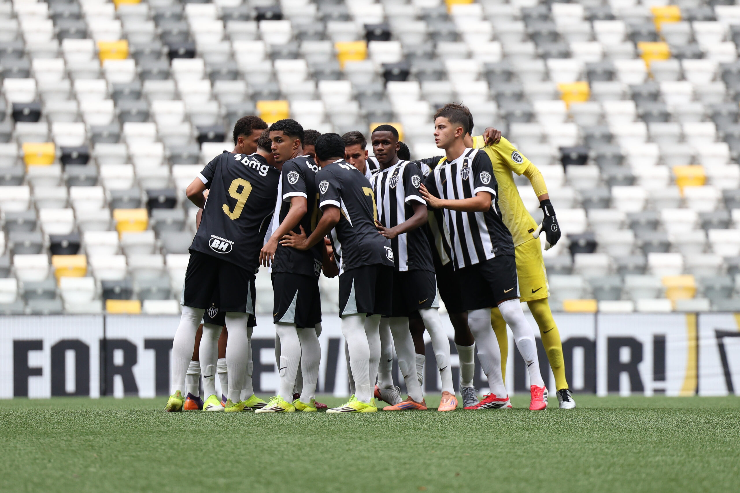 Galinho na Copa do Brasil sub-17 2026 (Foto: Daniela Veiga / Atlético)