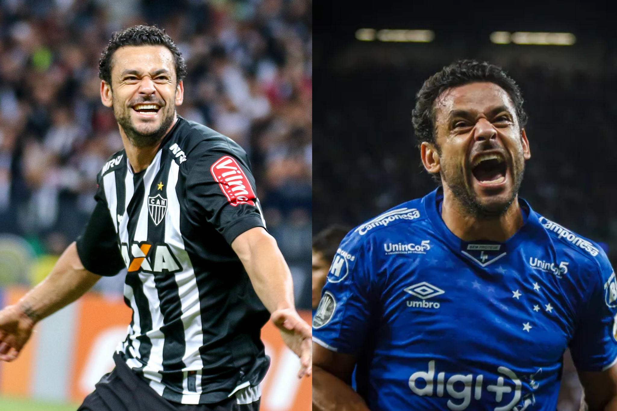 Fred - Atacante - Atlético (2016 - 2017) e Cruzeiro (2004 - 2005 e 2018 a 2020)