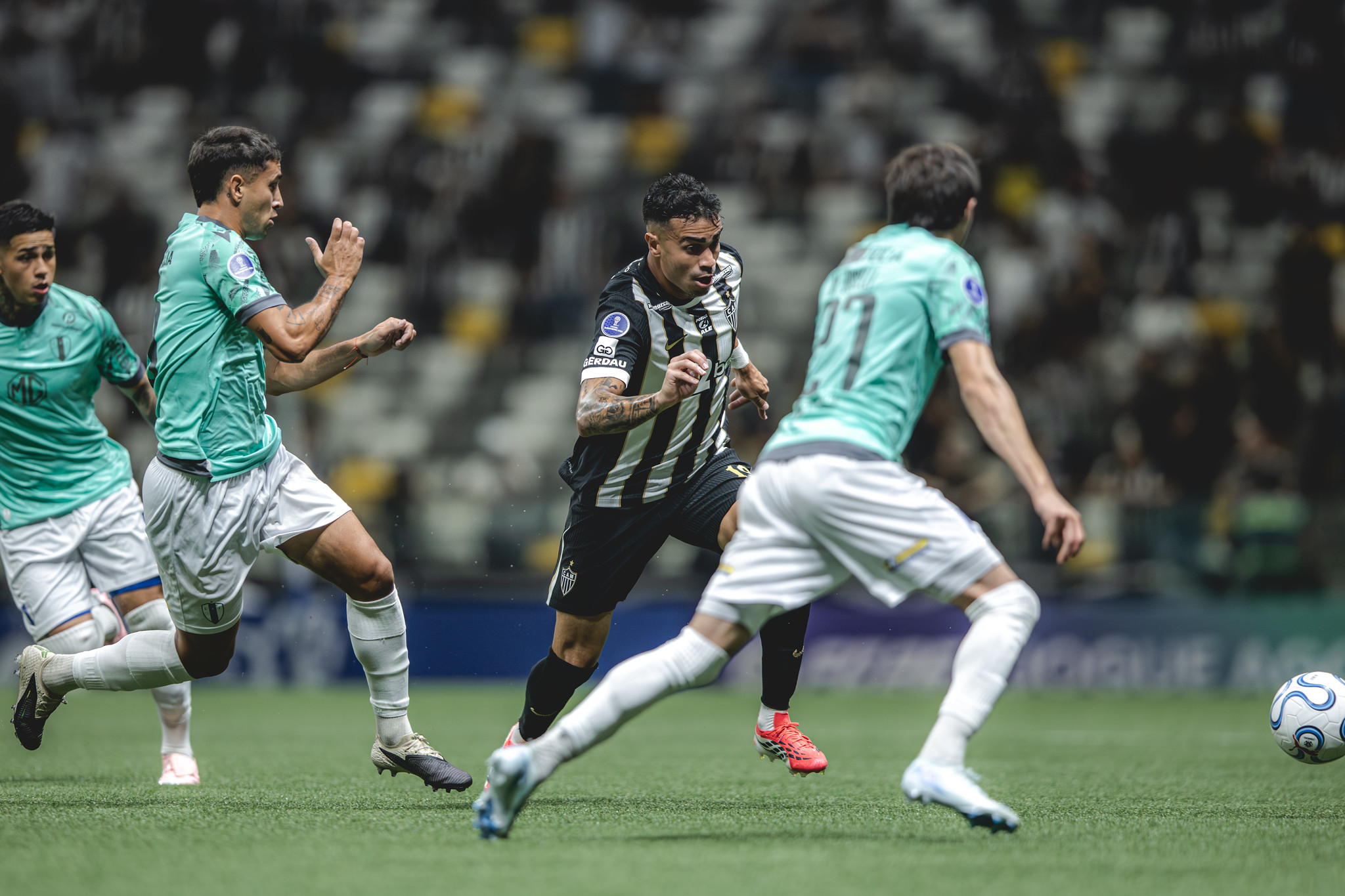 Galo Juventud Uruguai Arena MRV Reinier (Foto: Pedro Souza / Atlético)