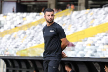 Henrique Teixeira, técnico do Galinho sub-20 (Foto: Daniela Veiga / Atlético)