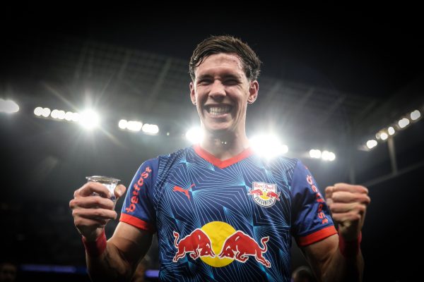 Thiago Borbas, novo atacante do Atlético (Foto de Ari Ferreira/Red Bull Bragantino)