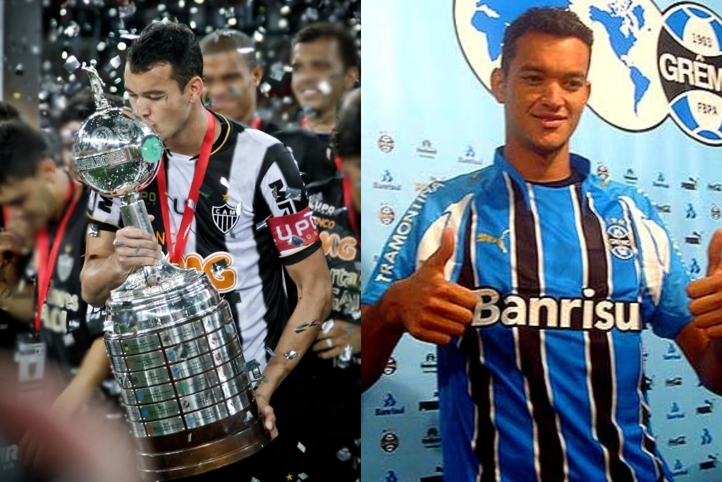 Rever jogou por Grêmio e Galo