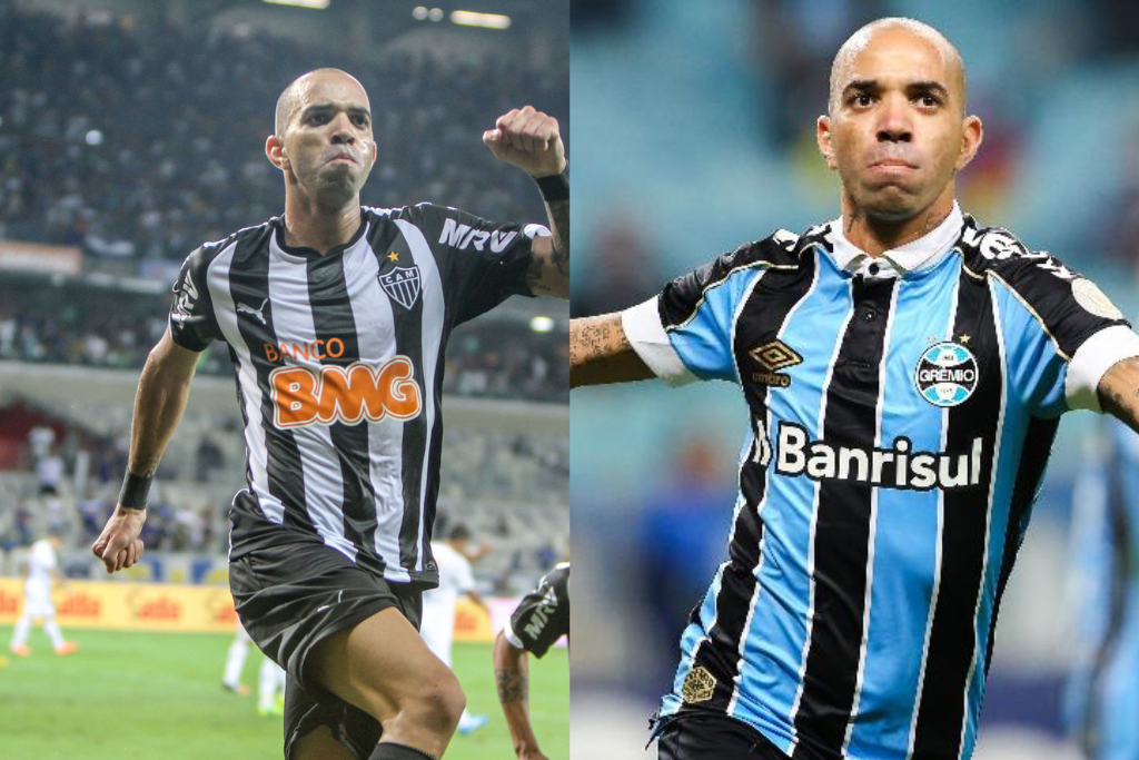 Dom Diego Tardelli jogou no Galo e no Grêmio